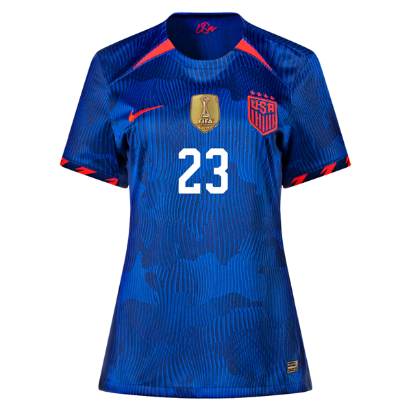 Nike Womens United States Emily Fox 4 Star Away Jersey 23 24 w 2019 W Soccer Wearhouse