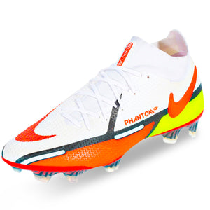 Nike Phantom GT2 Elite FG (White/Bright Crimson)