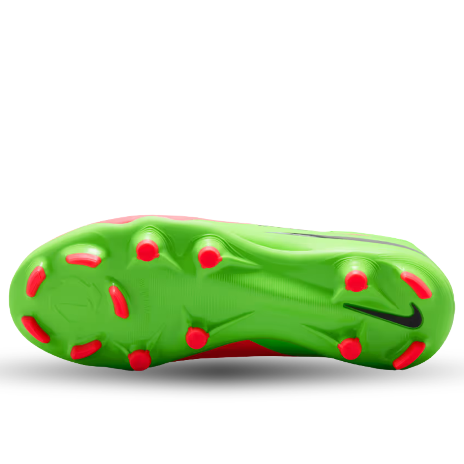 Nike Youth Jr Phantom 6 Low Academy EH FG/MG Soccer Cleats (Hot Punch/Black/Green Strike)