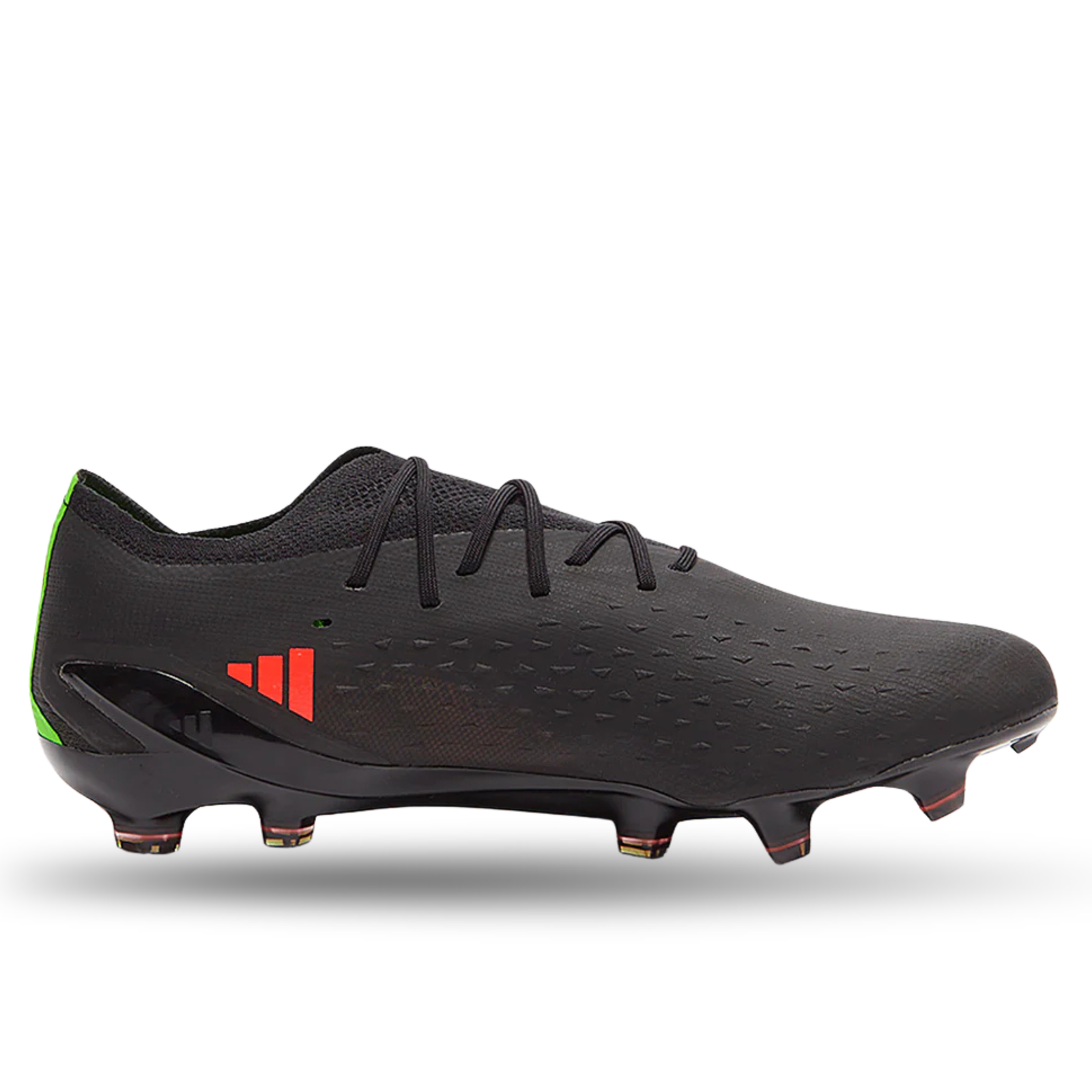 adidas X Speedportal.1 FG (Negro/Verde solar/Rojo solar)