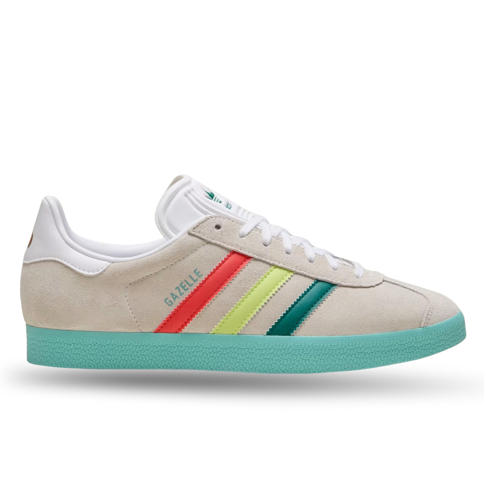 adidas San Jose Clash Gazelle Soccer Shoes (White/Multi)
