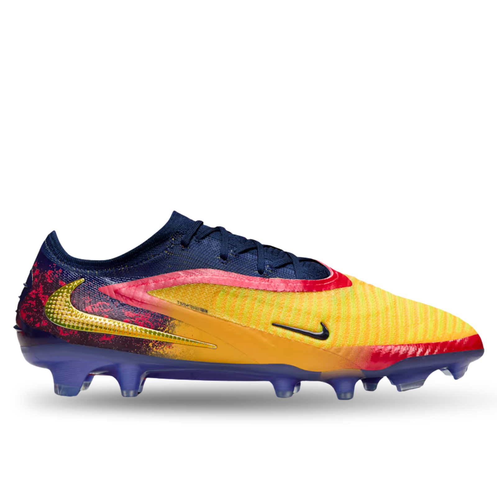 Nike Phantom 6 Low Elite Erling Haaland Firm Ground Soccer Cleats (Laser Orange/Lemon Venom)