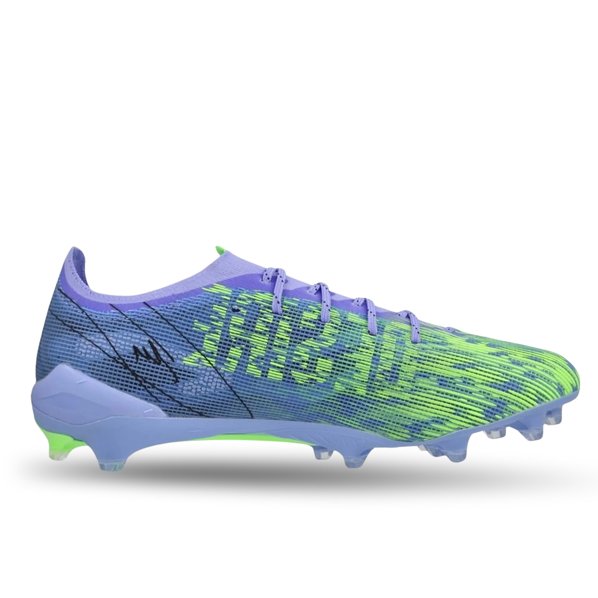 Puma Ultra 5 Ultimate Chasing FG (Elektro Purple/Green Glare)