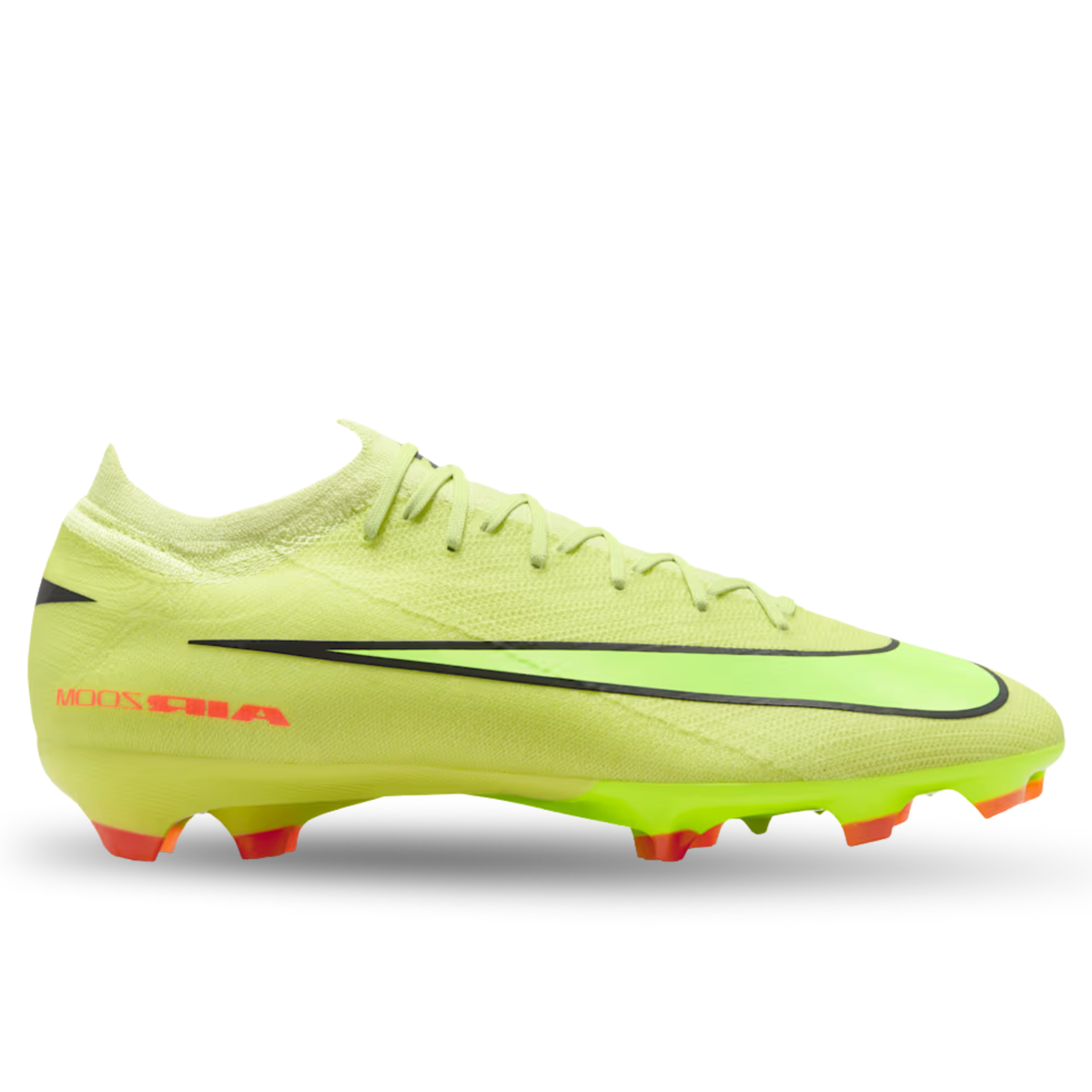 Nike Zoom Vapor 16 Pro Firm Ground Soccer Cleats (Limelight/Volt-Hyper Crimson)