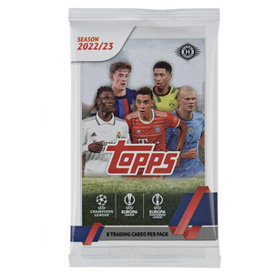 Topps UEFA Club Competitions Trading Card Pack 22/23 (8 Cards)