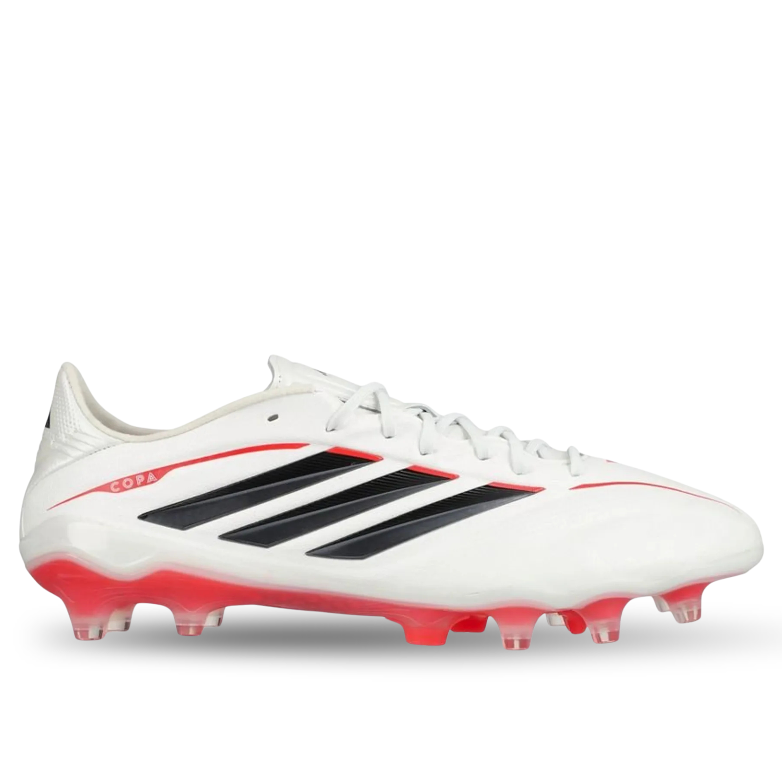 adidas Copa Pure IV Elite FG Soccer Cleats (Zero Metallic/Black/Lucid Red)