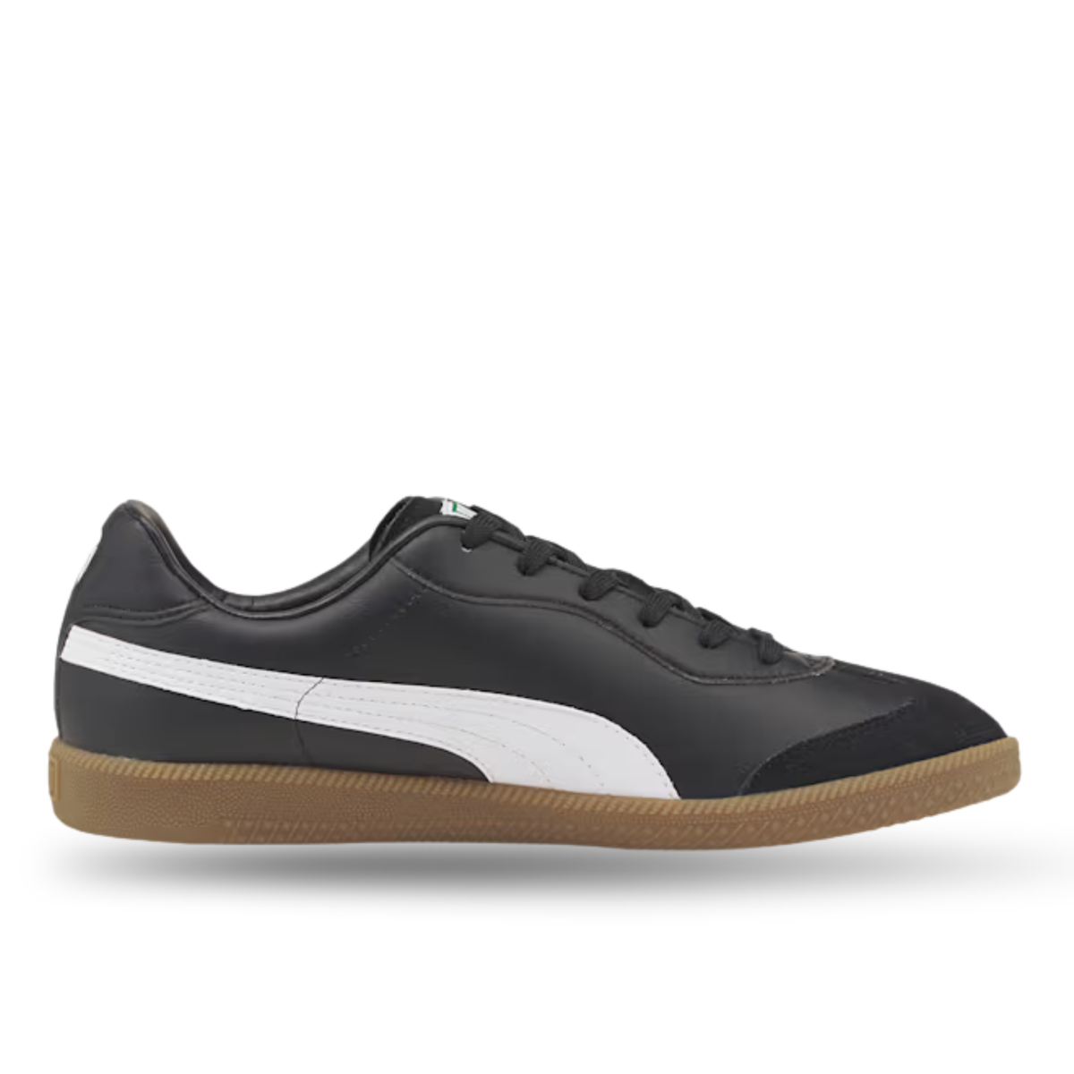 Puma King 21 Indoor Soccer Shoes (Puma Black/Puma White/Gum)