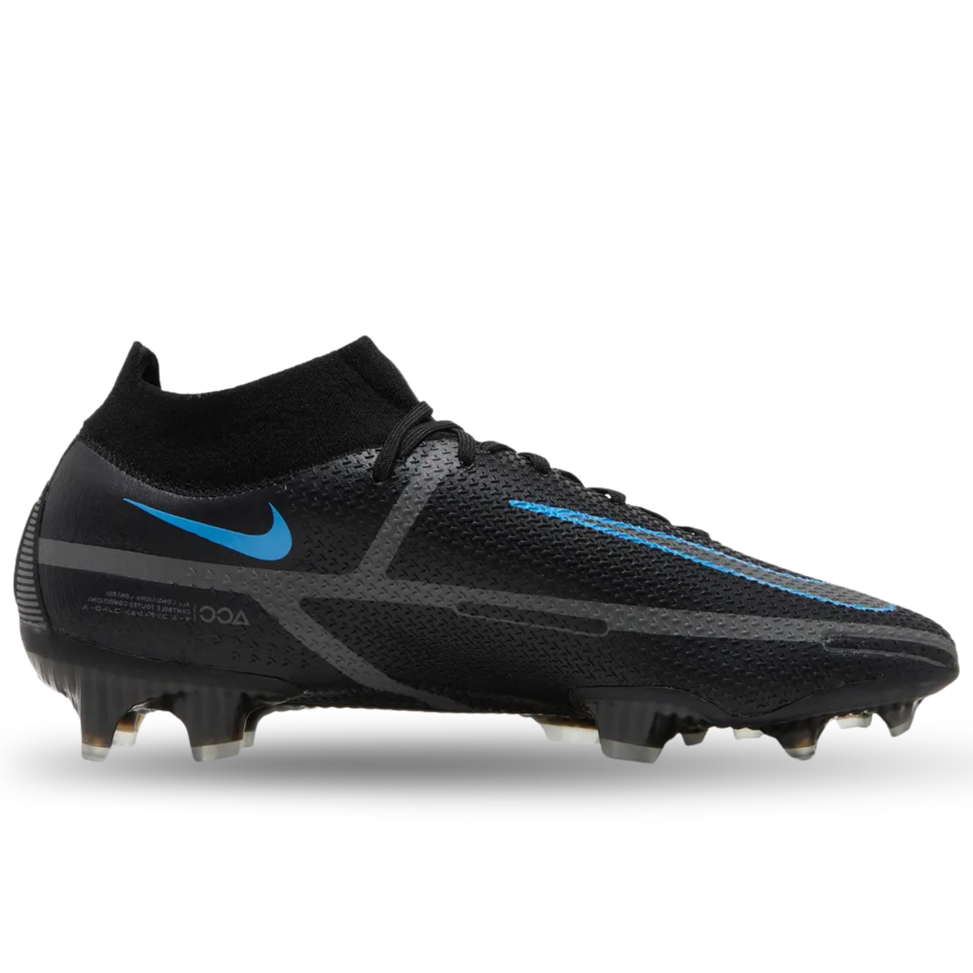 Nike Phantom GT2 Elite DF FG (Black/Iron Grey)