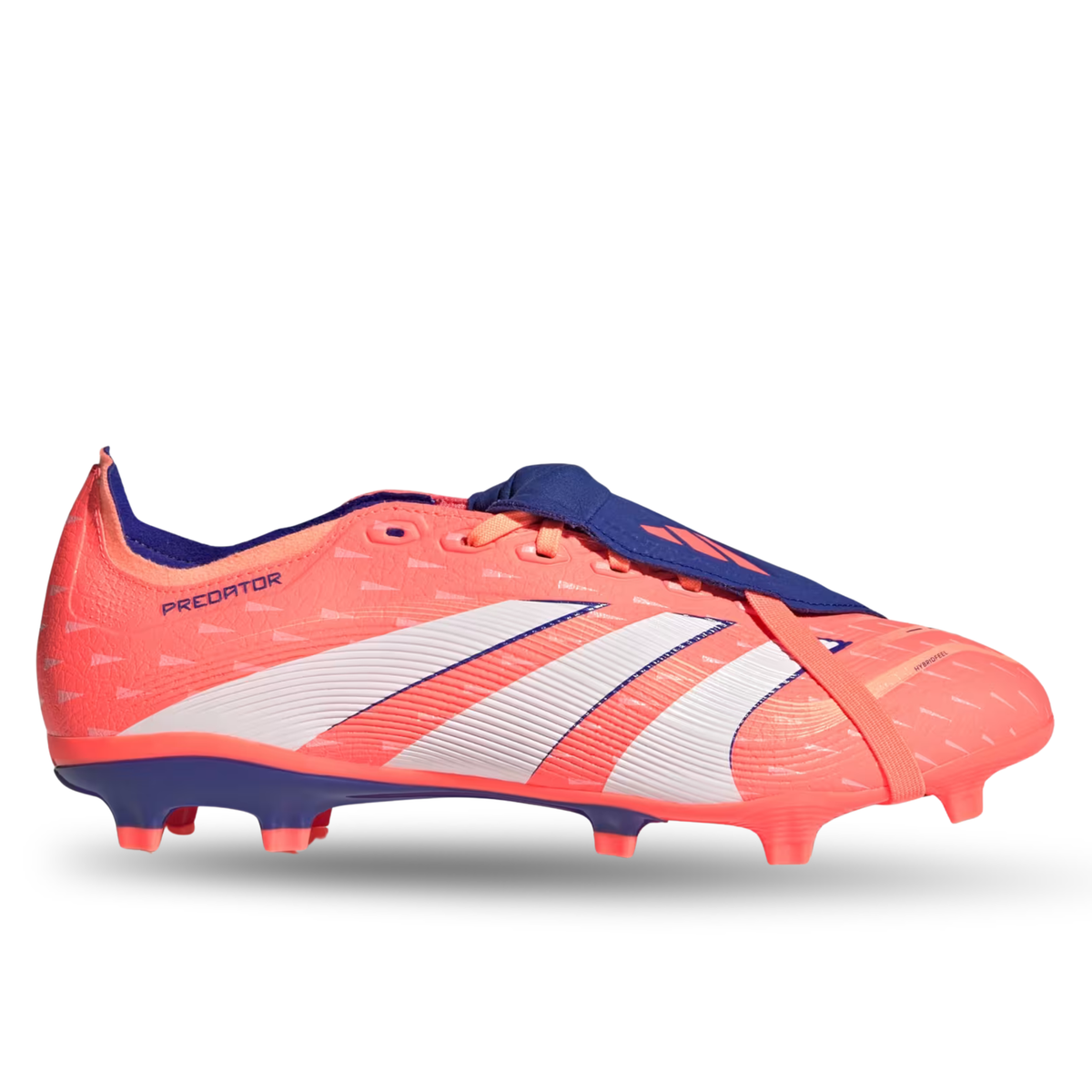 adidas Predator League Fold-Over Tongue FG/MG Soccer Cleats (Coral/White/Orange)
