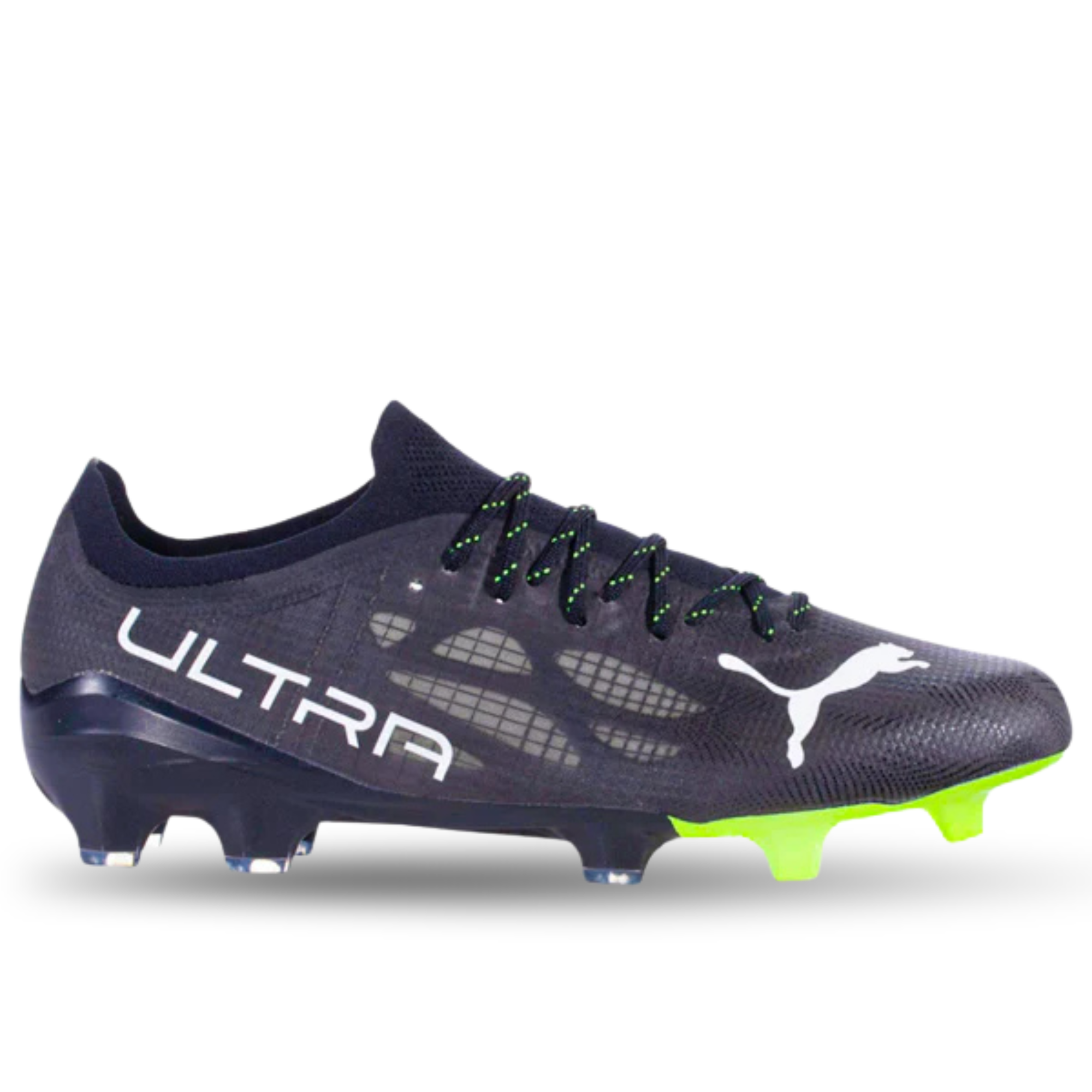 Puma Ultra 1.4 FG/AG Soccer Cleats (Black/Fizzy Light)