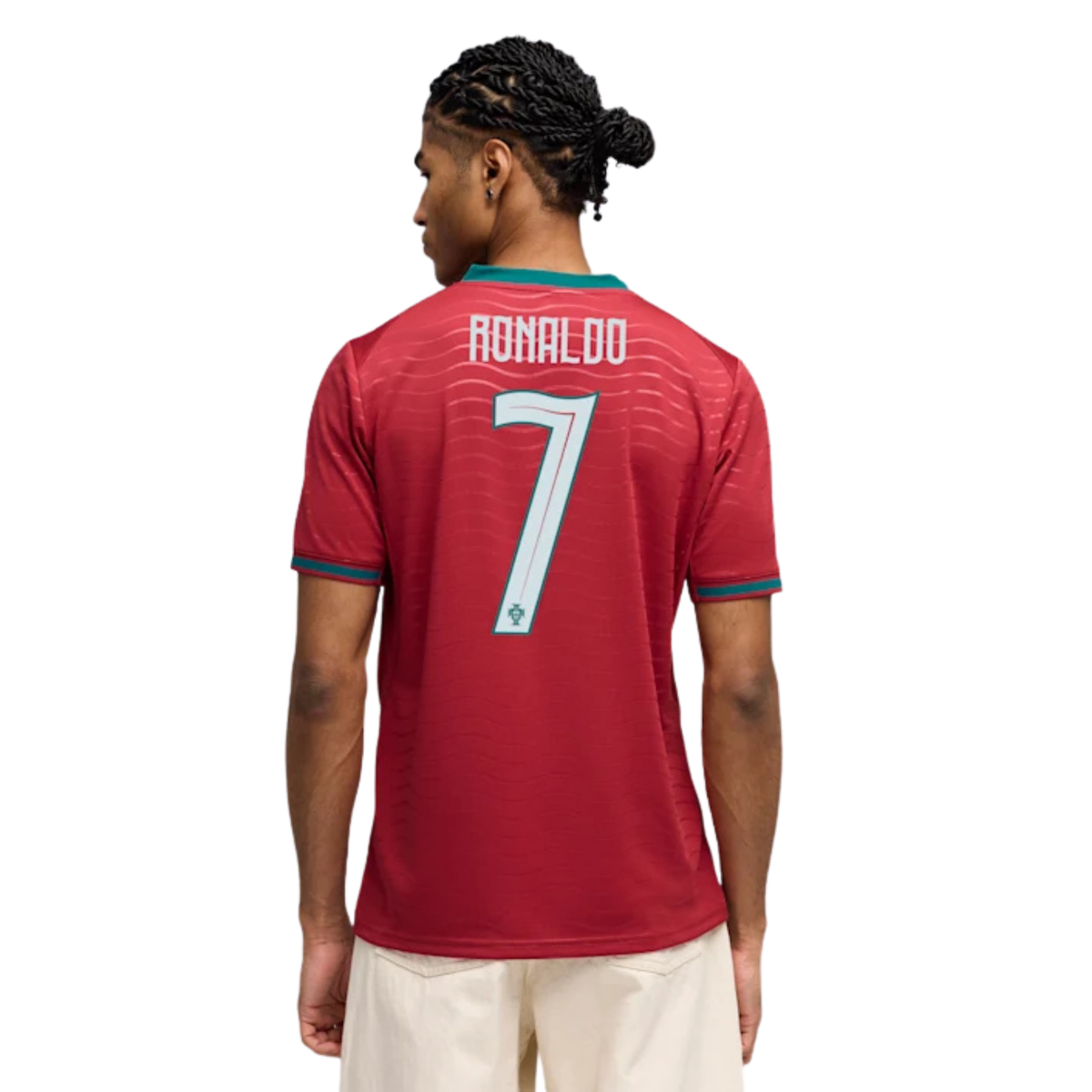 Puma Mens Portugal Cristiano Ronaldo Home Jersey 2026 (Red/Green)*