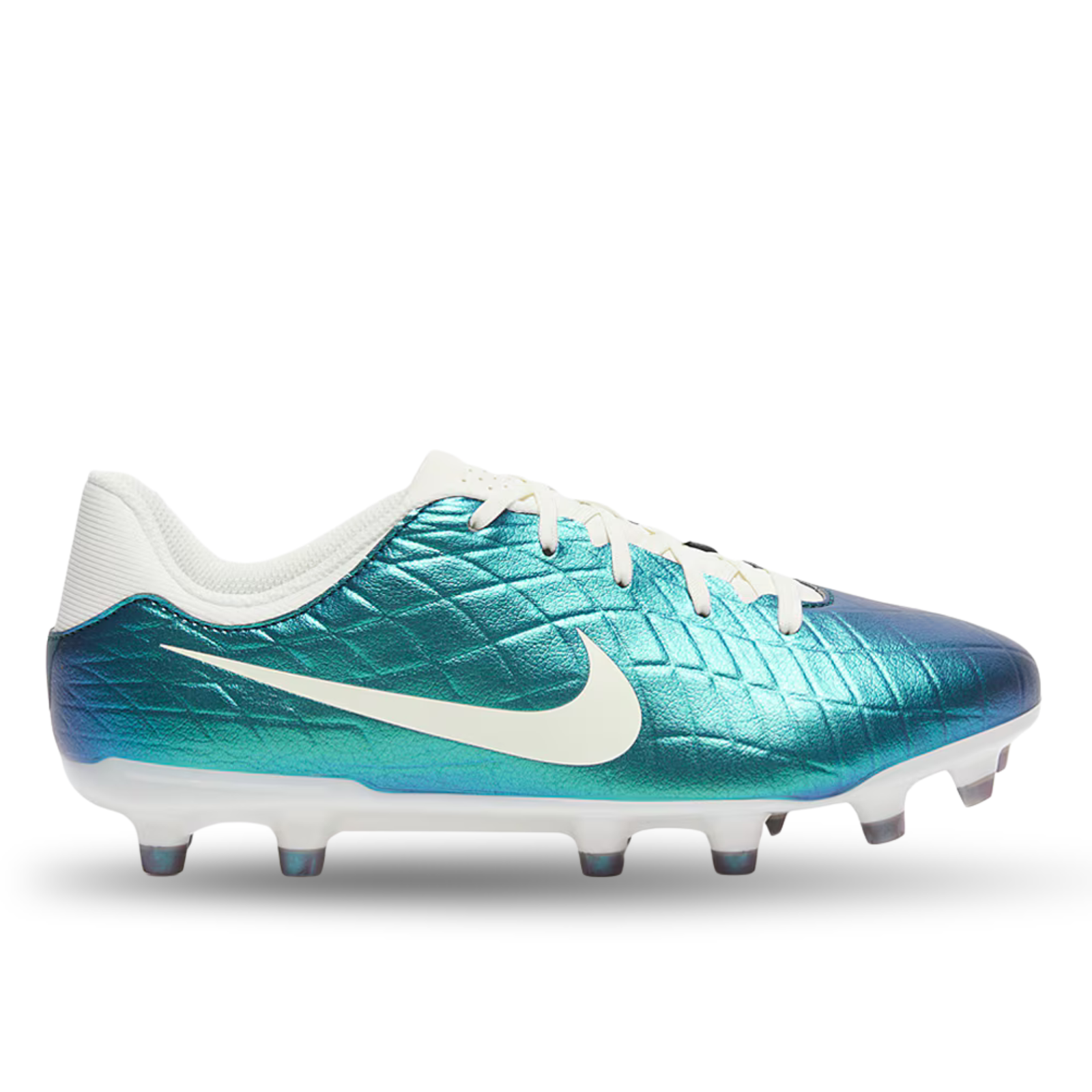 Nike Jr. Legend 10 Academy FG/MG Soccer Cleats (Dark Atomic Teal/Sail)