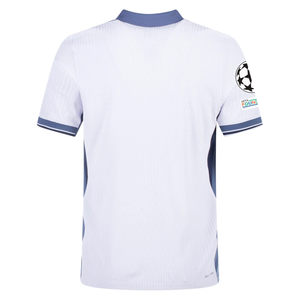 Nike Inter Milan Authentic Away Jersey w/ Champions League + Scudetto Patch 24/25 (White/Silver)