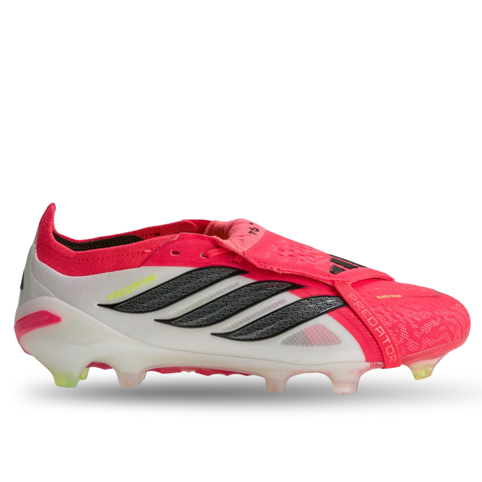 adidas Predator Elite FT Firm Ground Soccer Cleats (Lucid Red/Black/White)