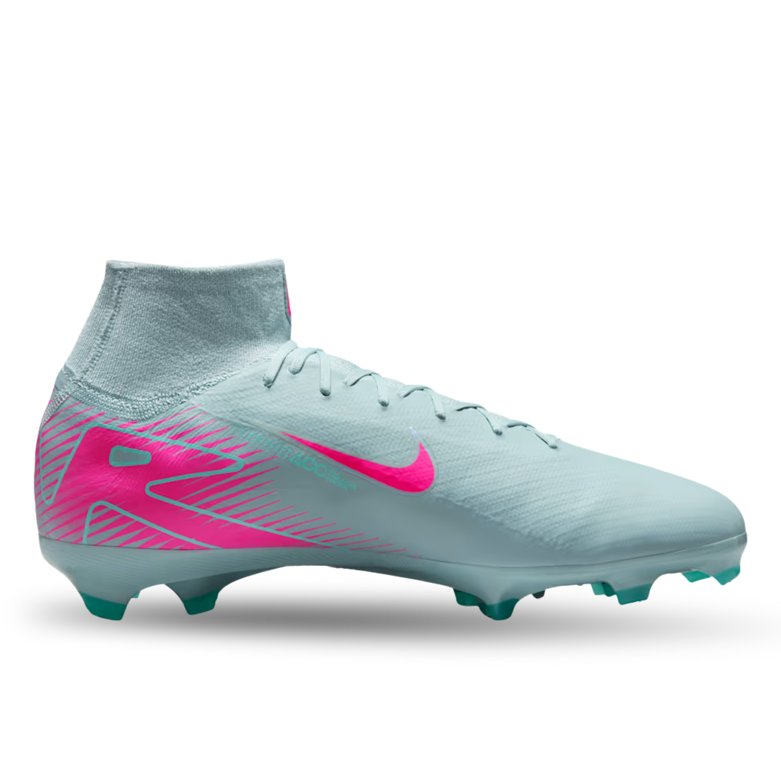 Nike Zoom Superfly 10 Pro FG Soccer Cleats (Ocean Cube/Pink Blast)