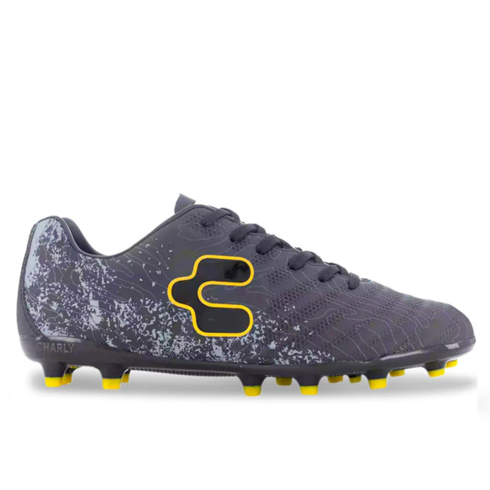 Charly Hotcross 2.0 Firm Ground Soccer Cleats (Black/Gold)