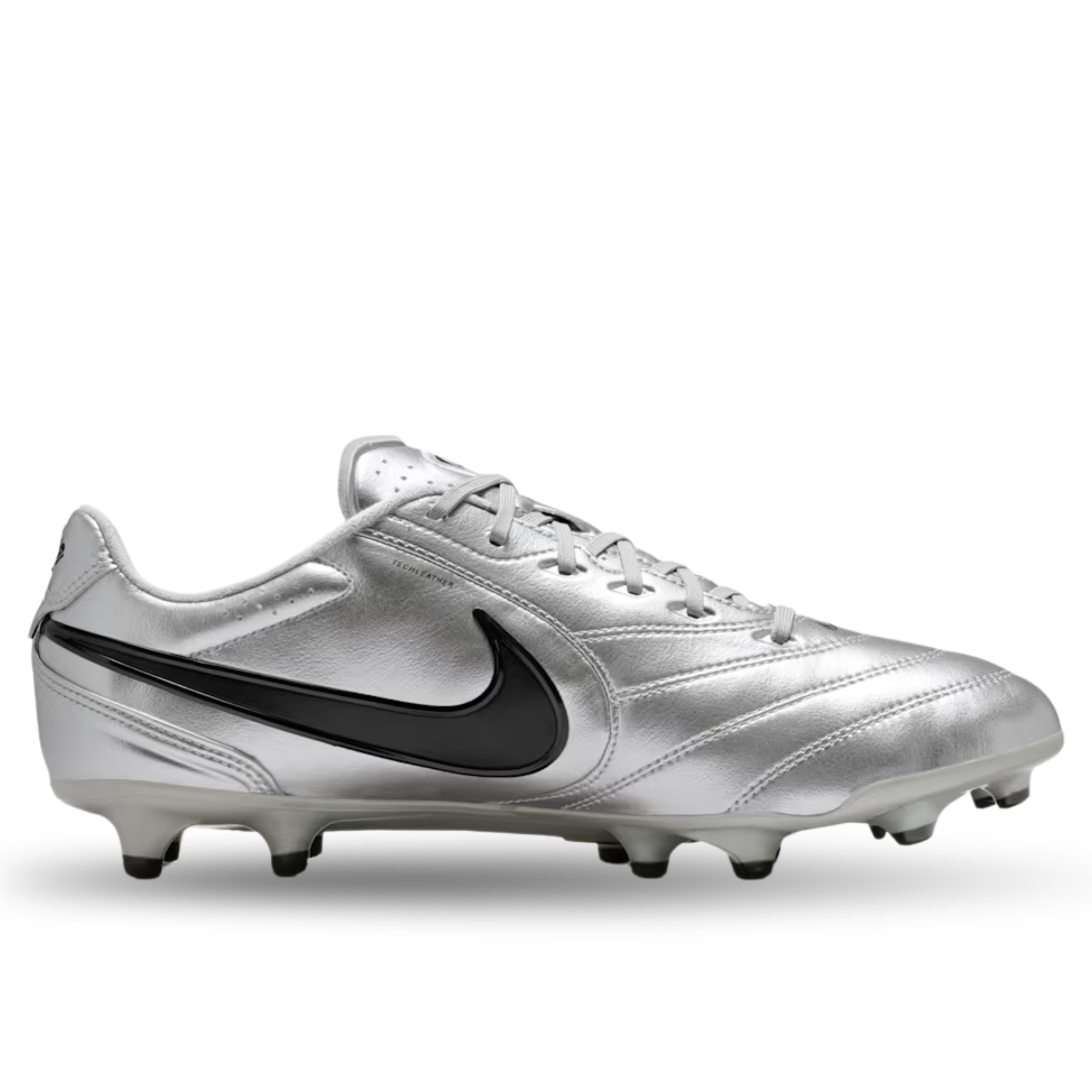 Nike Tiempo Ligera Pro FG Football Boots (Metallic Silver/Black)