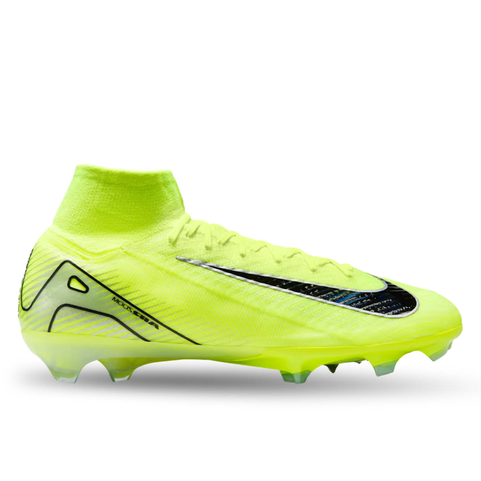 Nike Zoom Superfly 10 Elite FG Soccer Cleats (Volt/Black)