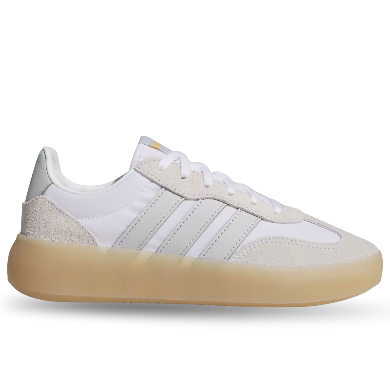 adidas Youth Real Madrid Barreda Decode Junior Soccer Shoes (White/Grey/Gum)