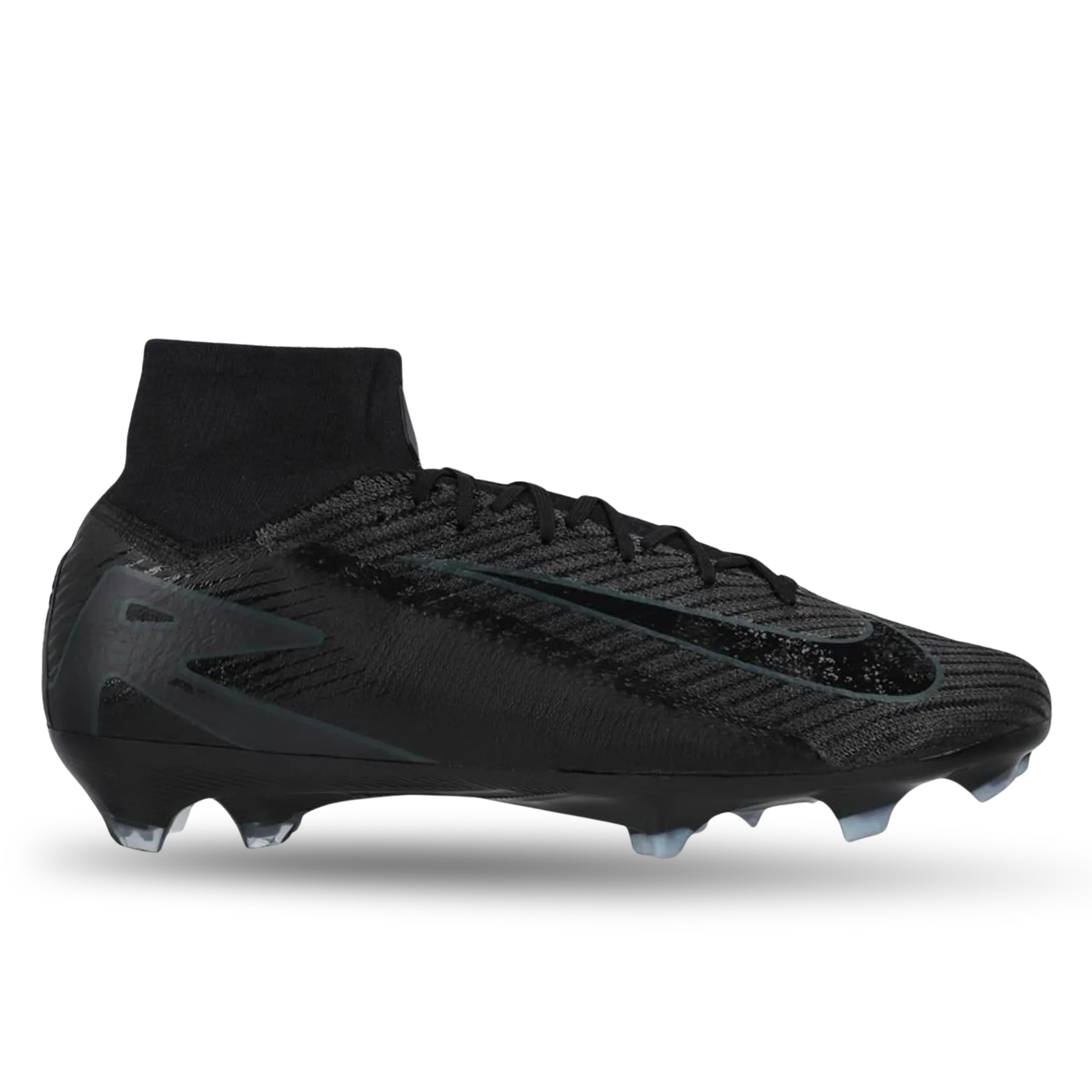 Nike Zoom Superfly 10 Elite FG Soccer Cleats (Black/Black-Deep Jungle)