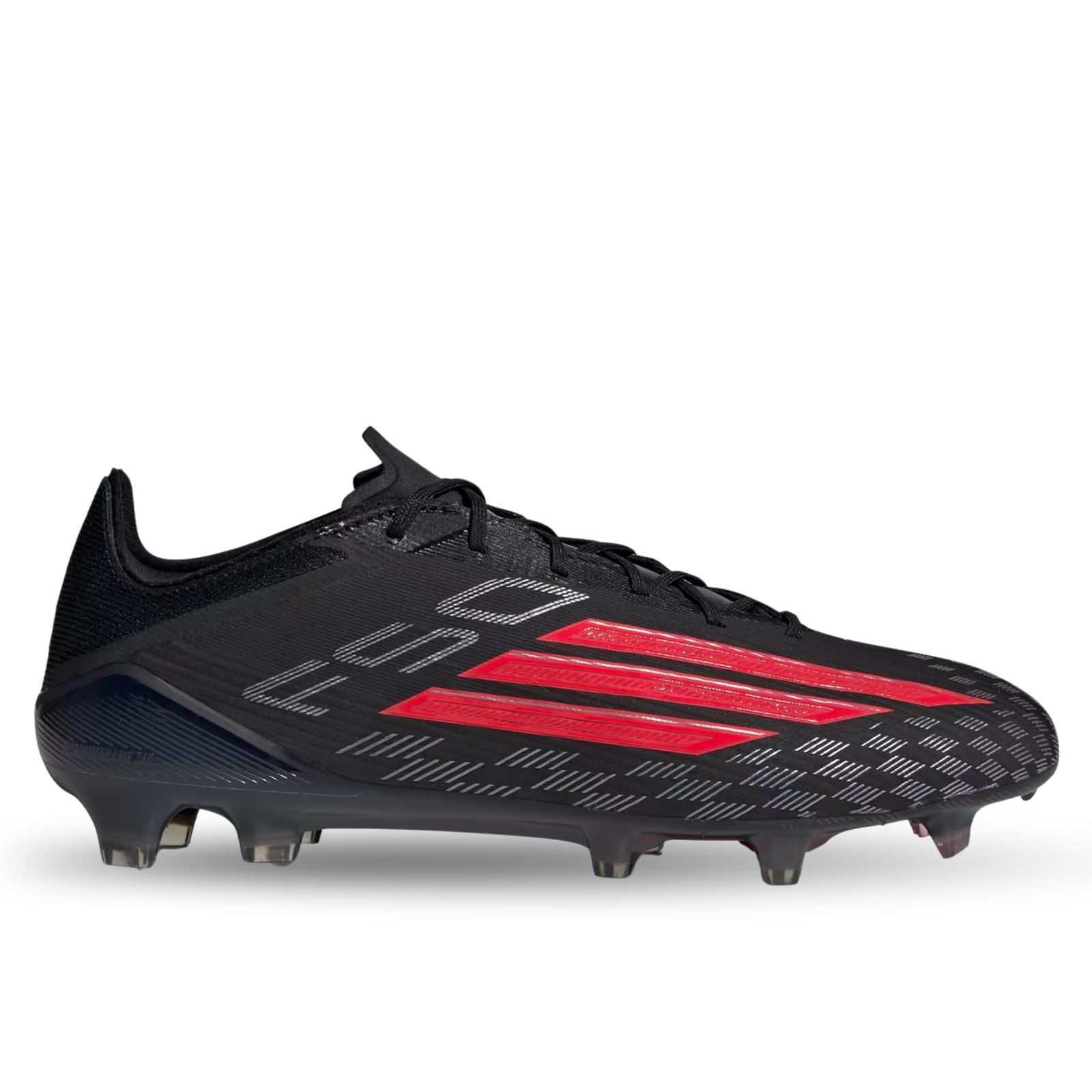 adidas F50 Elite Firm Ground Soccer Cleats (Black/Lucid Red)