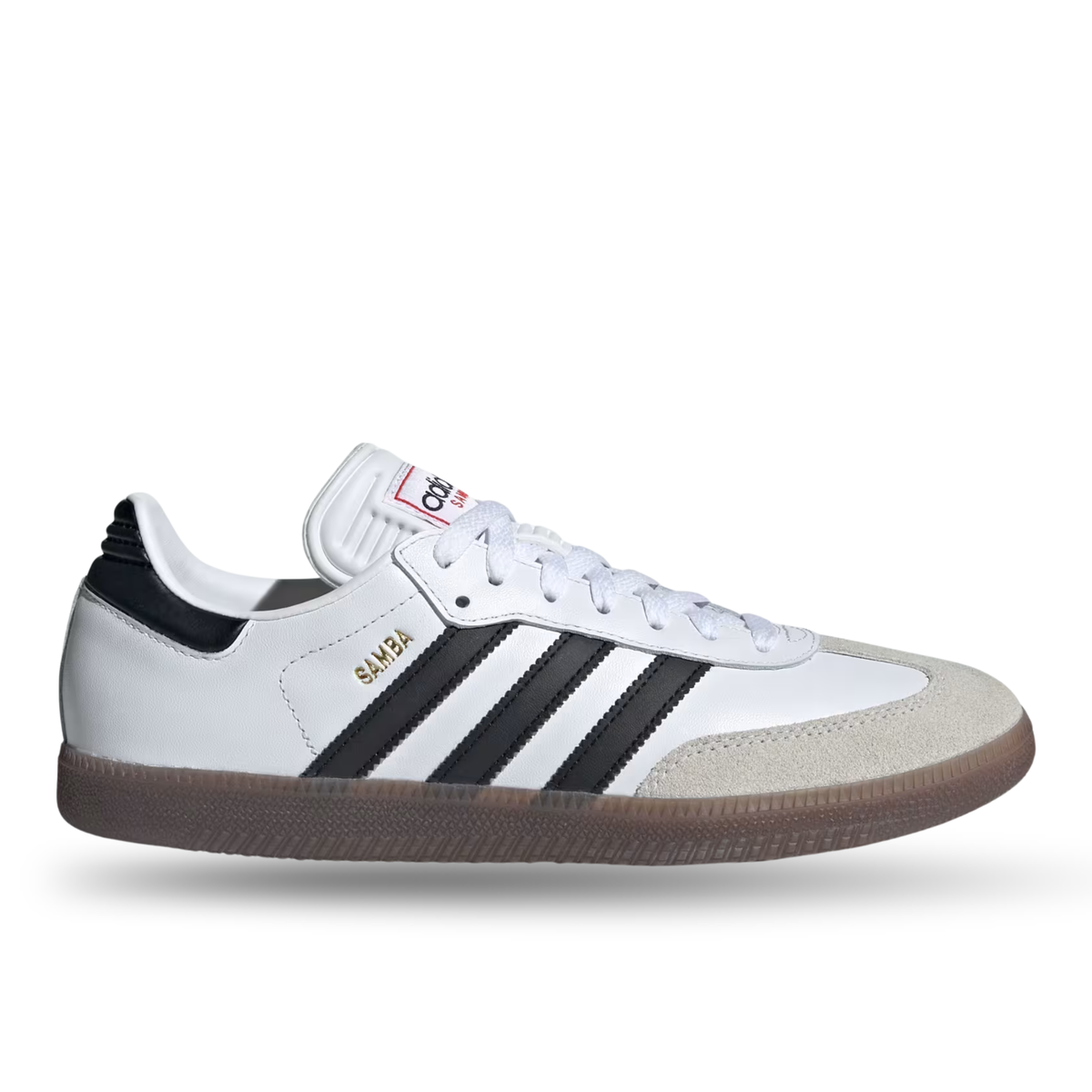 adidas Samba Soccer Shoes (White/Black/Red)