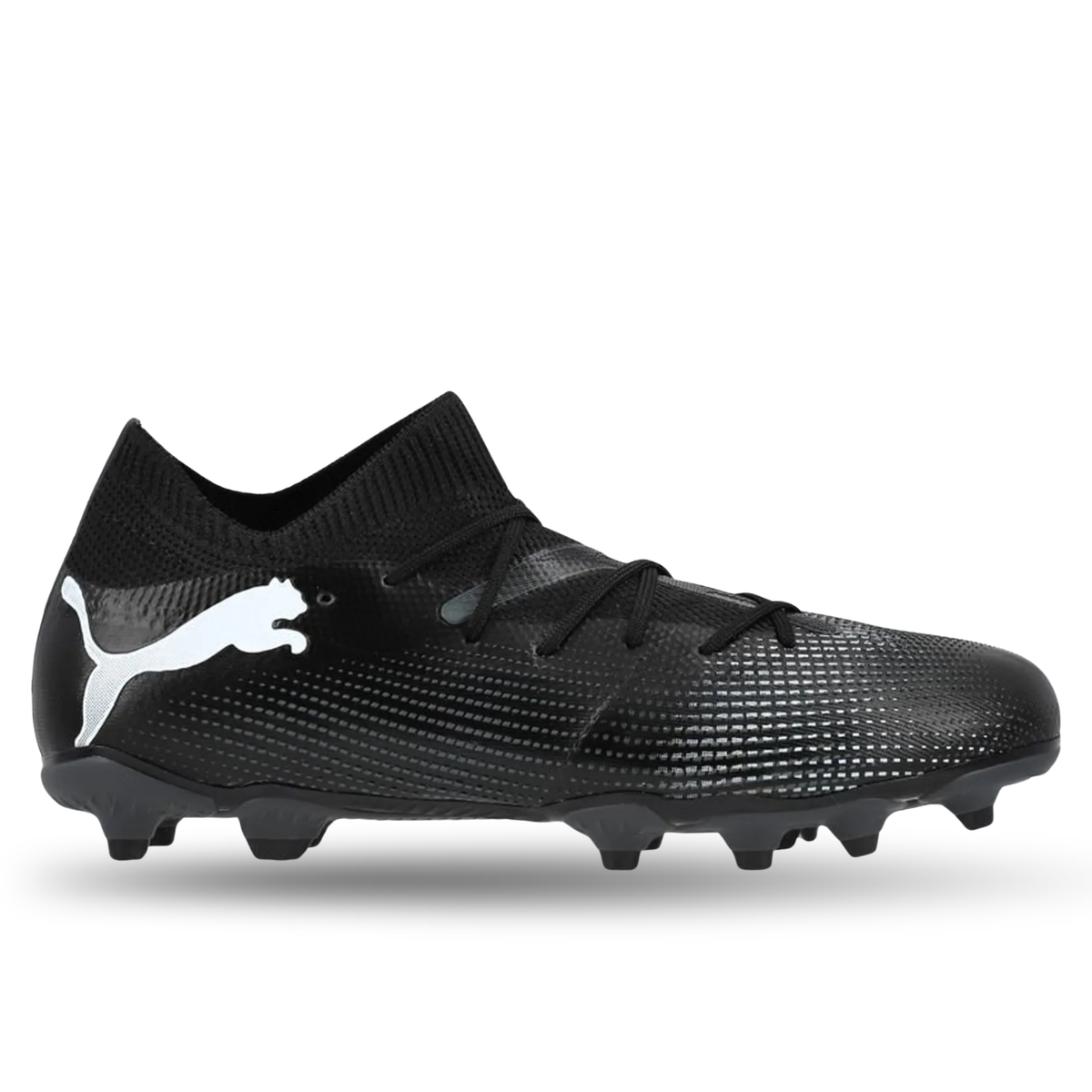 Puma Jr. Future 7 Match FG/AG Soccer Cleats (Puma Black/Puma White)