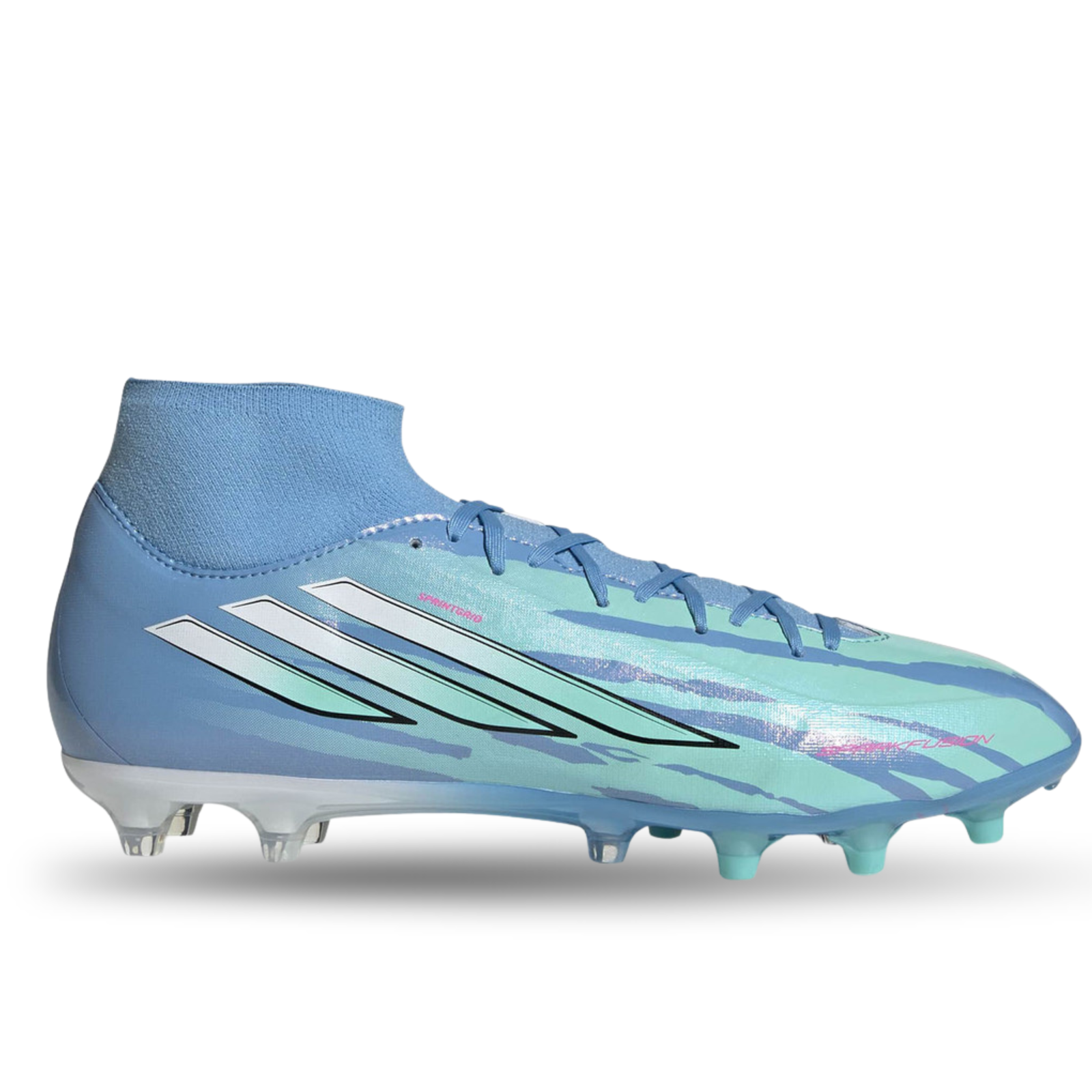 adidas F50 Sparkfusion League FG/MG Soccer Cleats (Blue)