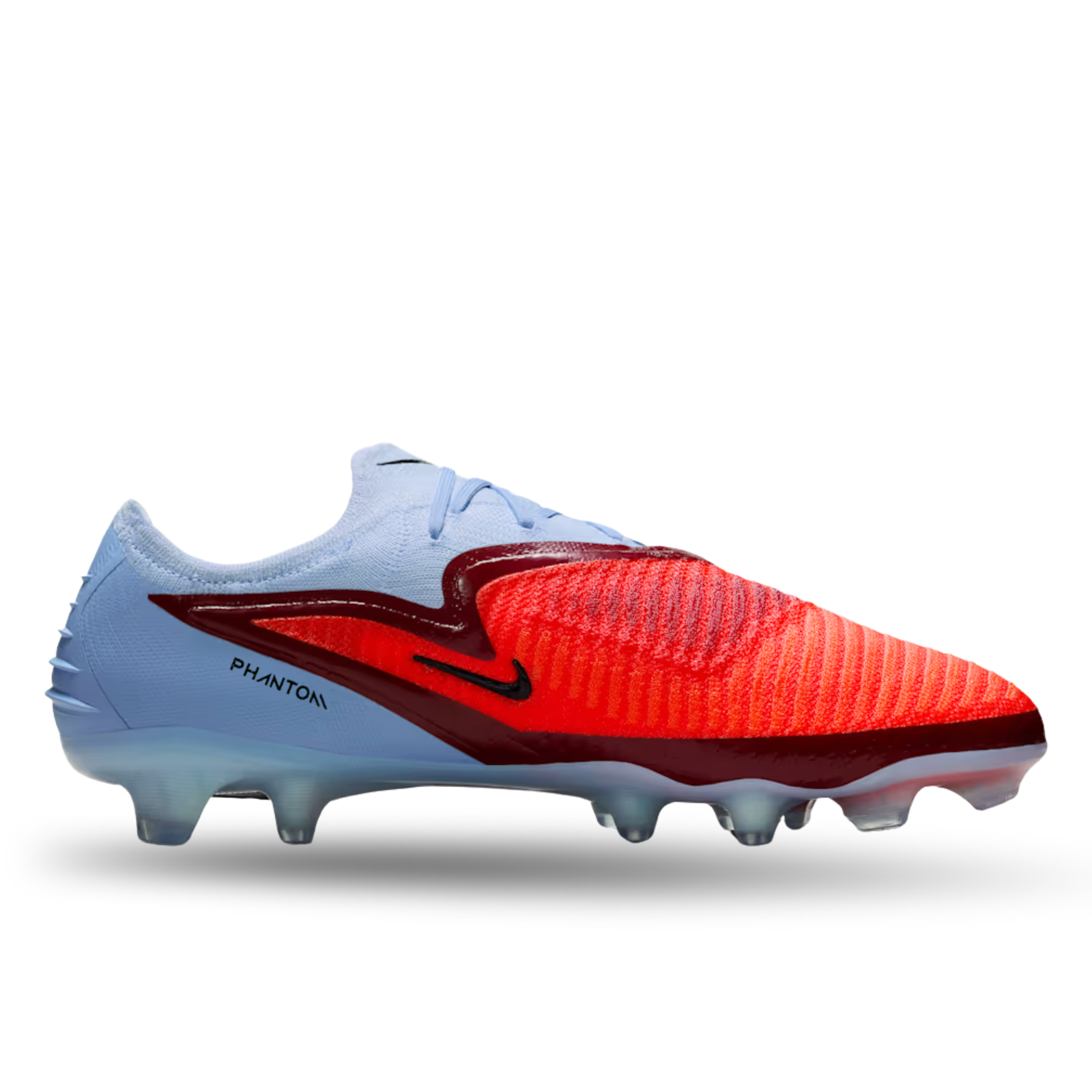 Nike Phantom GX 2 Low Elite Firm Ground Soccer Cleats (Royal Tint/Bright Crimson)