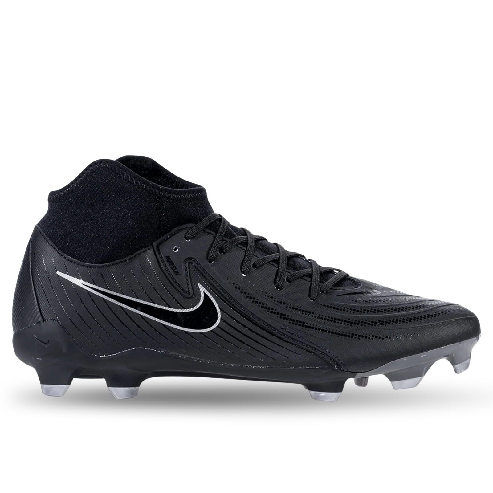 Nike Phantom Luna II Academy FG/MG Soccer Cleats (Black/Black)