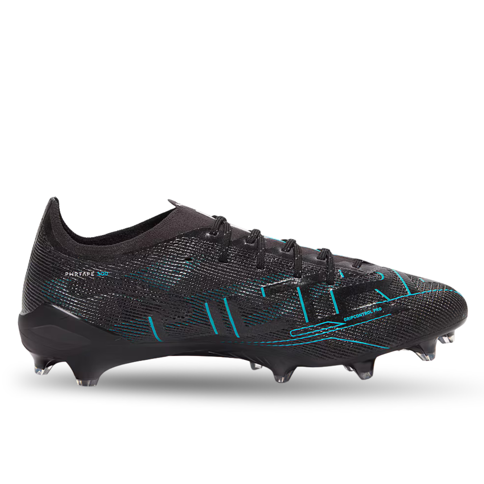 Puma Ultra 5 Ultimate FG Soccer Cleats (Black/Silver/Bright Royal)