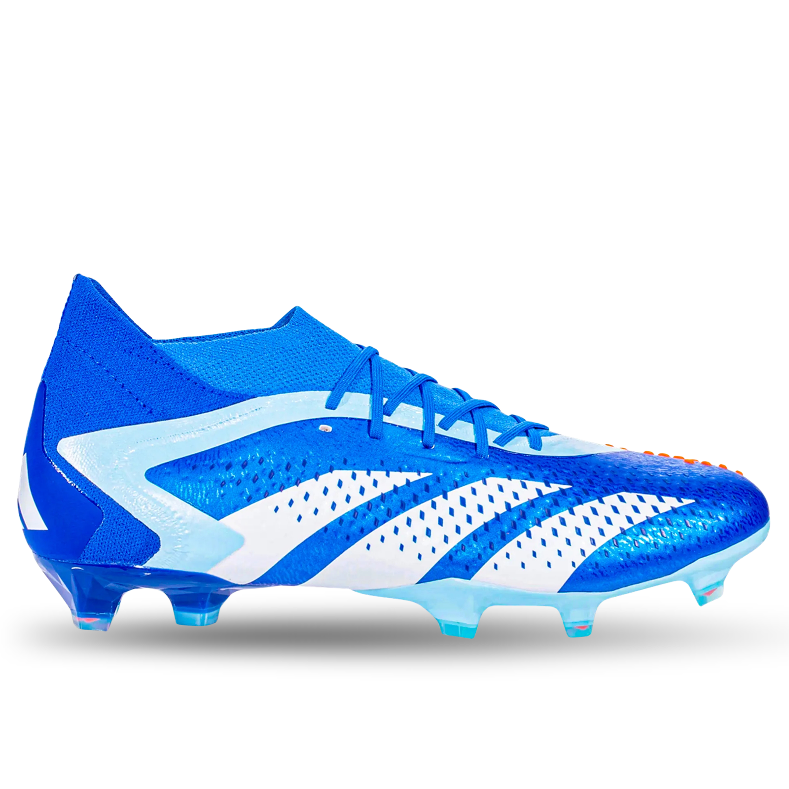 adidas Predator Accuracy.1 Firm Ground Soccer Cleats (Bright Royal/Cloud White/Solar Red)