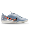 Nike Jr Mercurial Vapor 12 Academy GS IC Indoor Court Soccer Shoes (Armory Blue/Wolf Grey)