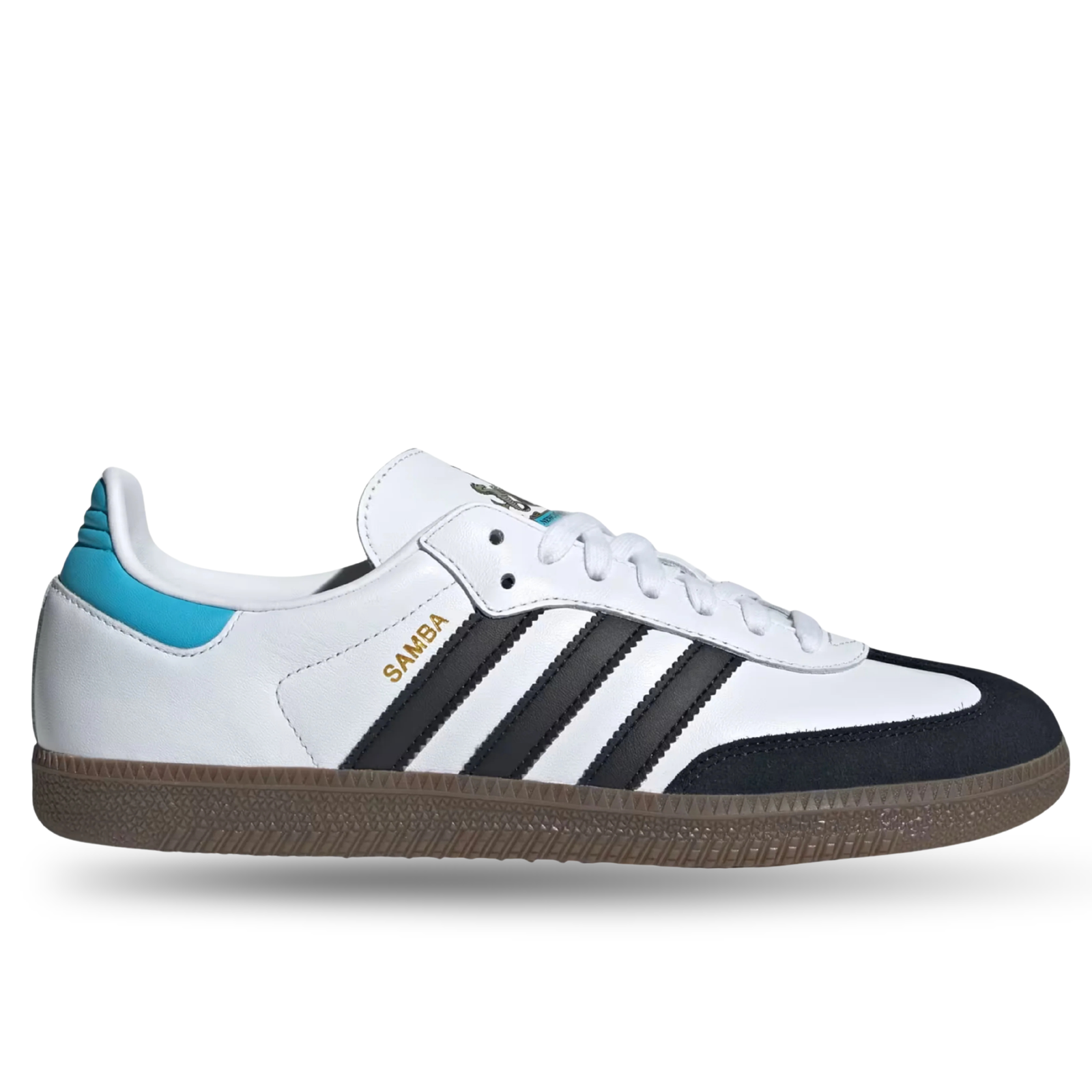 adidas Newcastle United Samba Soccer Shoes (White/Black/Sky Rush)