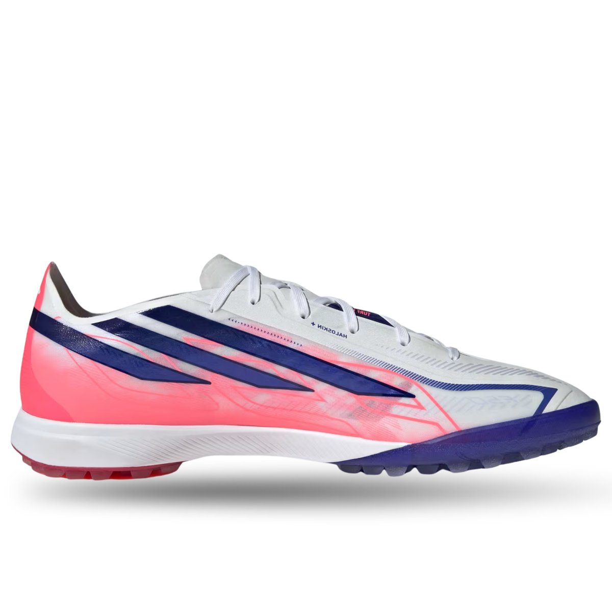 adidas F50 Hyperfast Pro Turf Soccer Shoes (White/Purple)