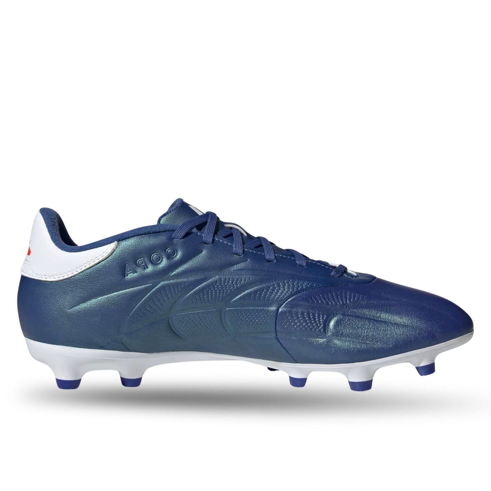 adidas Copa Pure II.3 Firm Ground Soccer Cleats (Lucid Blue/Cloud White)