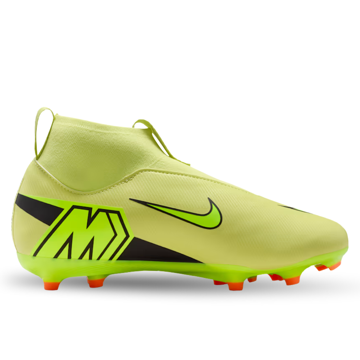 Nike Jr Zoom Superfly 10 Academy Firm/Multi Ground Soccer Cleats (Limelight/Volt-Hyper Crimson)