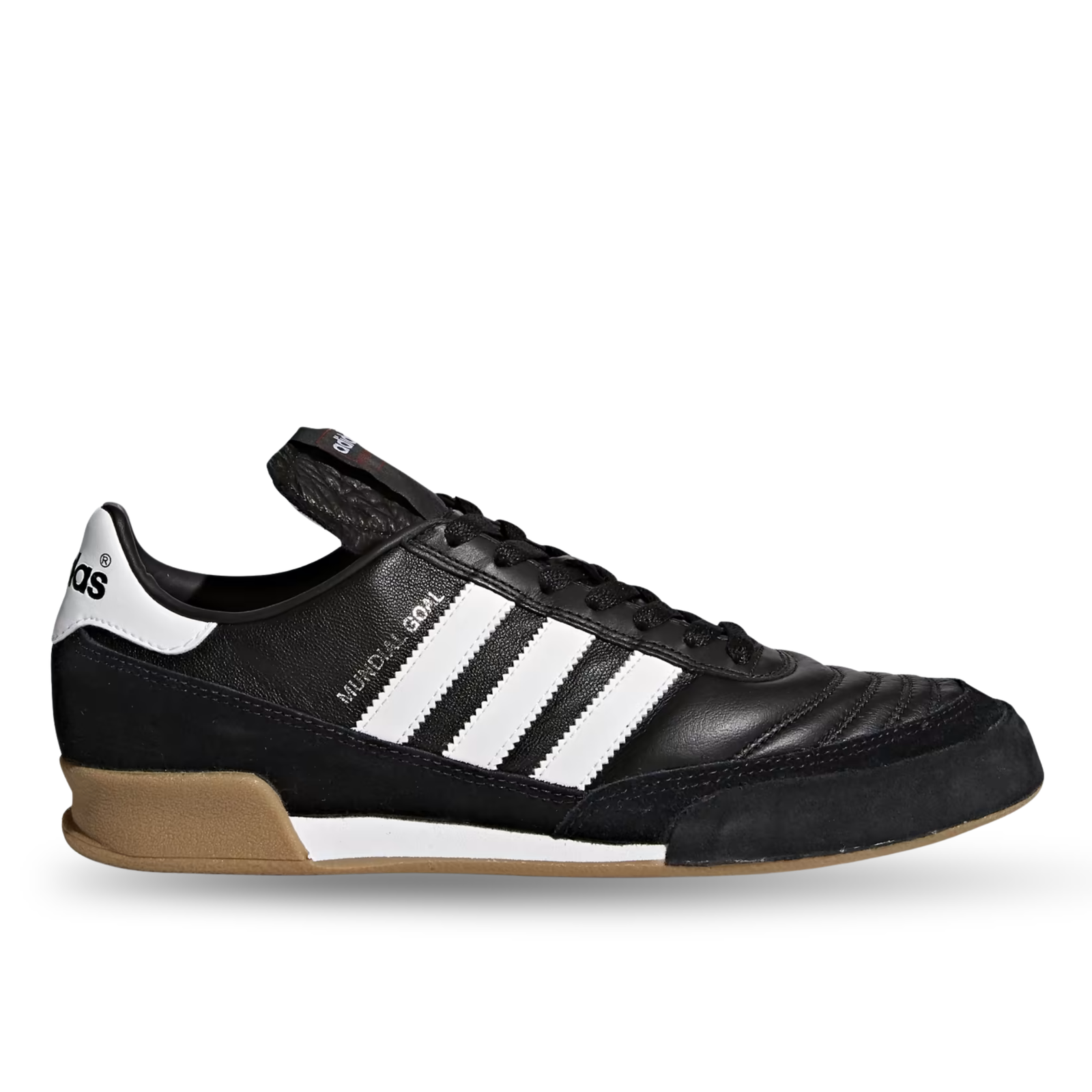 adidas Mundial Goal Indoor Soccer Shoes (Black/White)