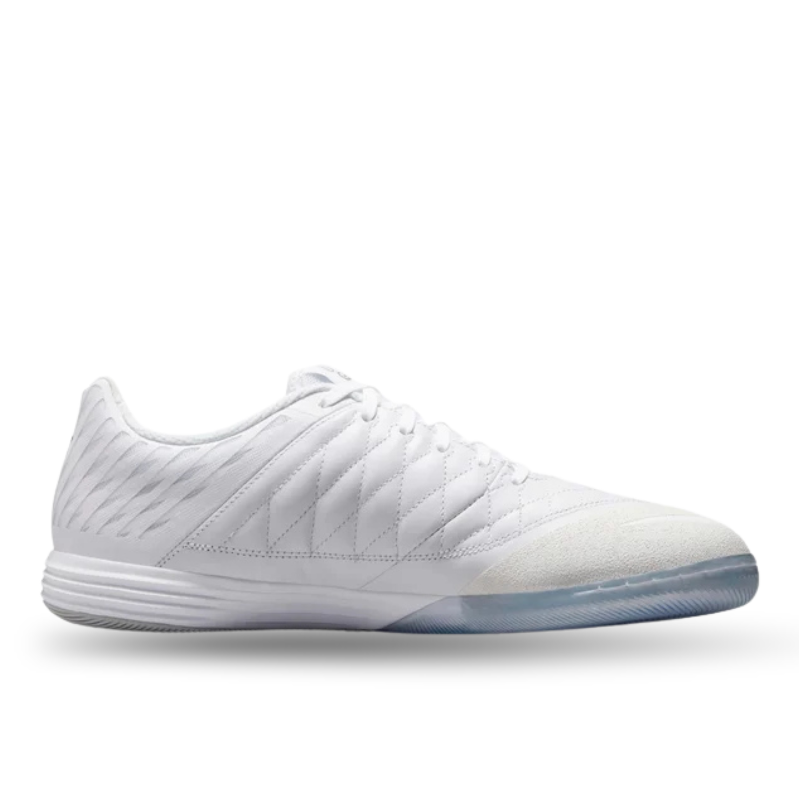 Nike Lunargato II Soccer Indoor Shoes (White/Chrome)