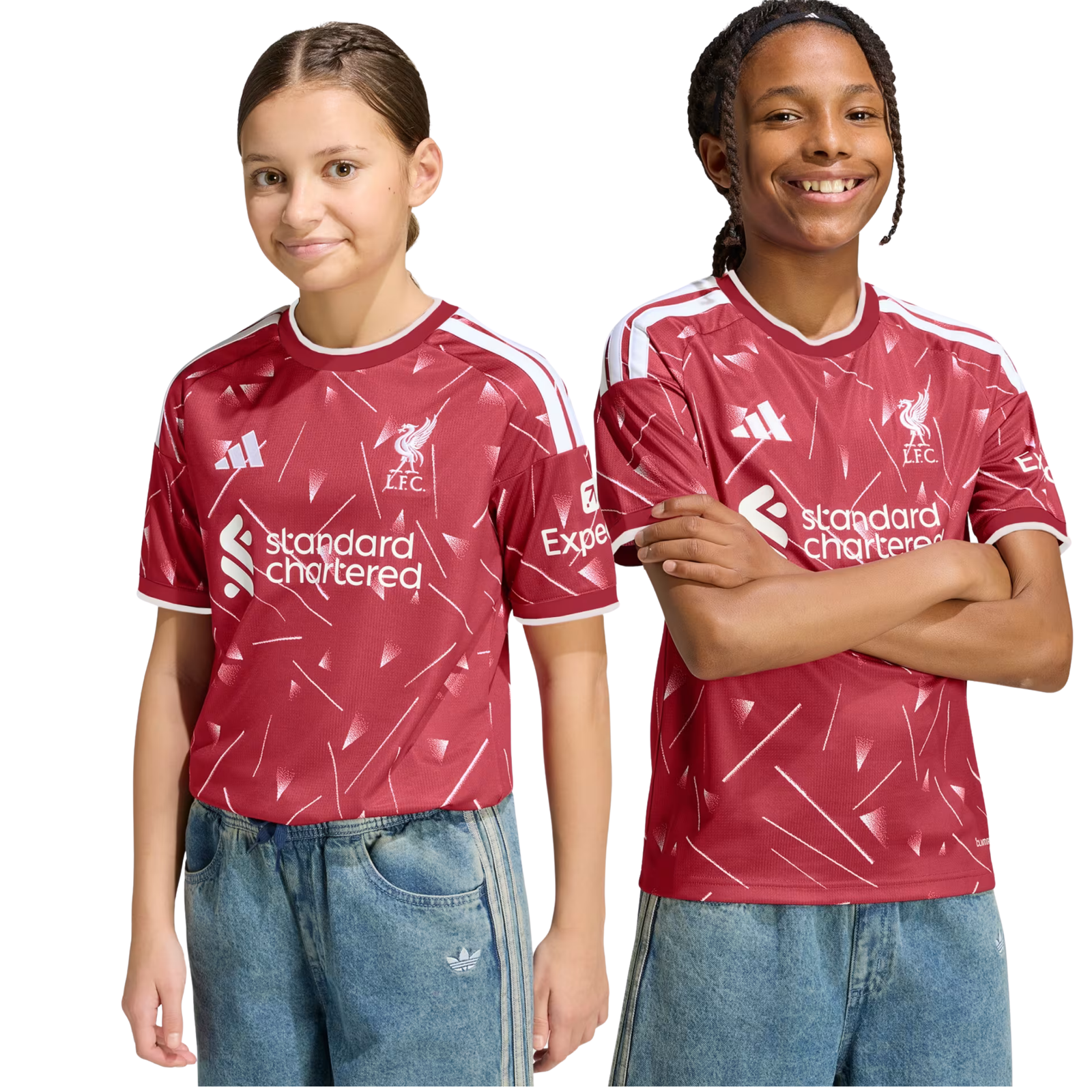 adidas Youth Liverpool Home Jersey 26/27 (Red)