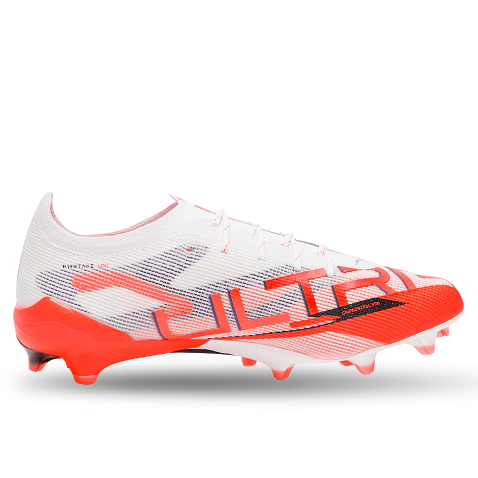 Puma Ultra 5 Ultimate FG Soccer Cleats (Puma White/Puma Black/Red)