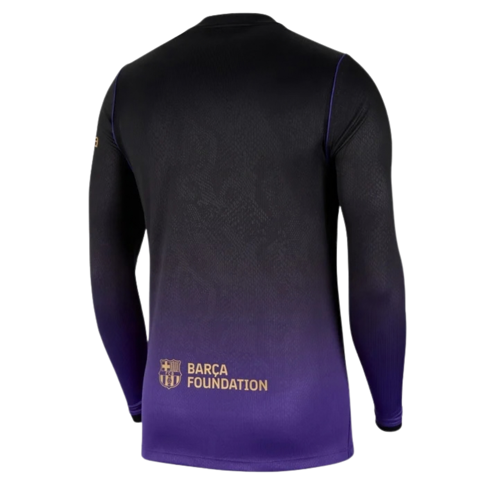 Nike FC Barcelona 26/27 Long Sleeve Away Soccer Jersey (Purple/Metallic Gold)
