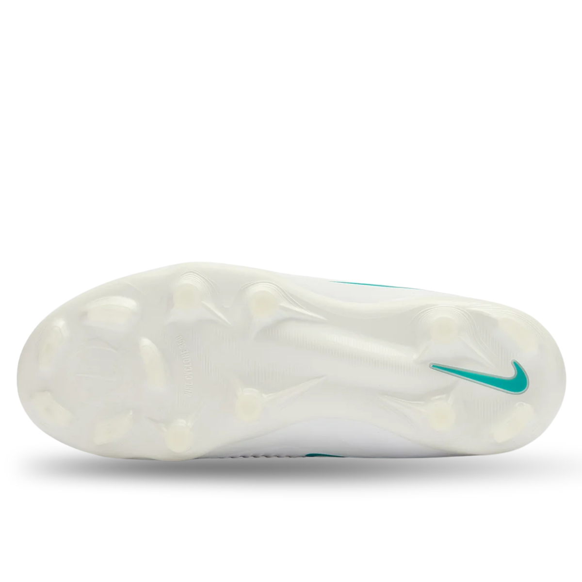Nike Jr. Phantom 6 High Academy FG/MG Soccer Cleats (White/Dusty Cactus)