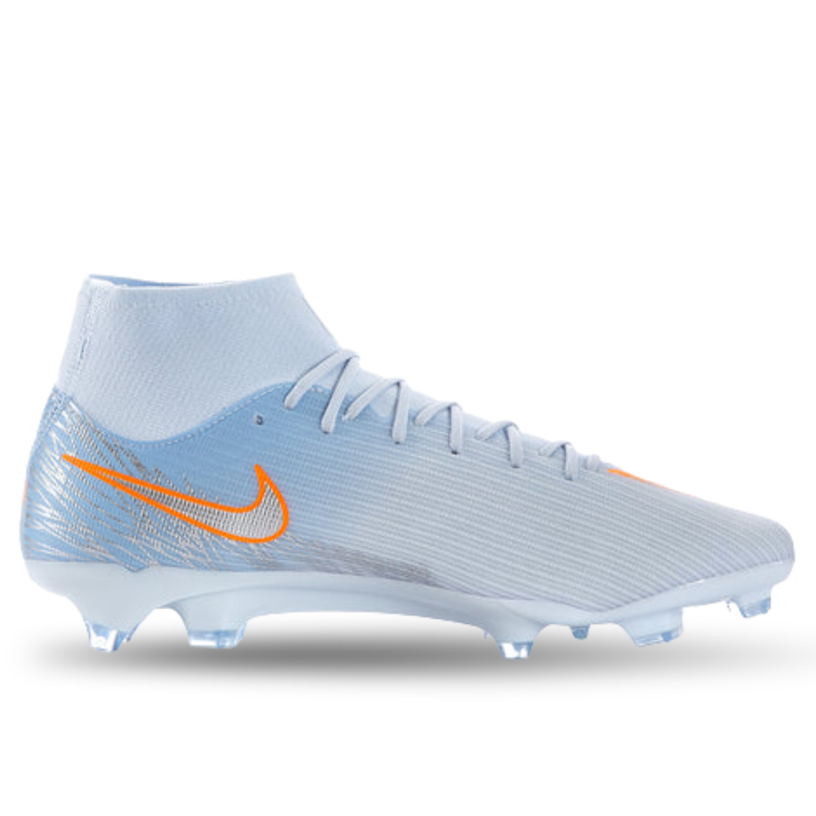 Nike Mercurial Superfly 11 Academy NU4 FG/MG Soccer Cleats (Celestine Blue/Orange/White)