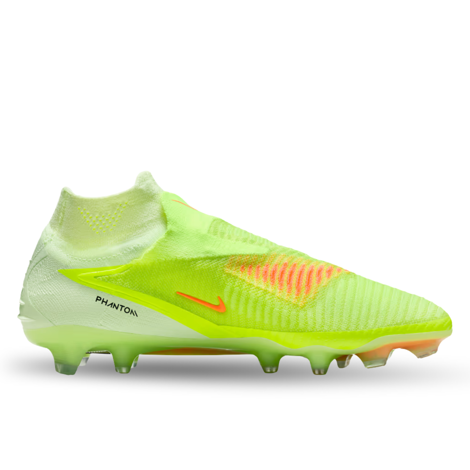 Nike Phantom 6 High Elite Firm Ground Soccer Cleats (Hyper Crimson/Black/Limelight)