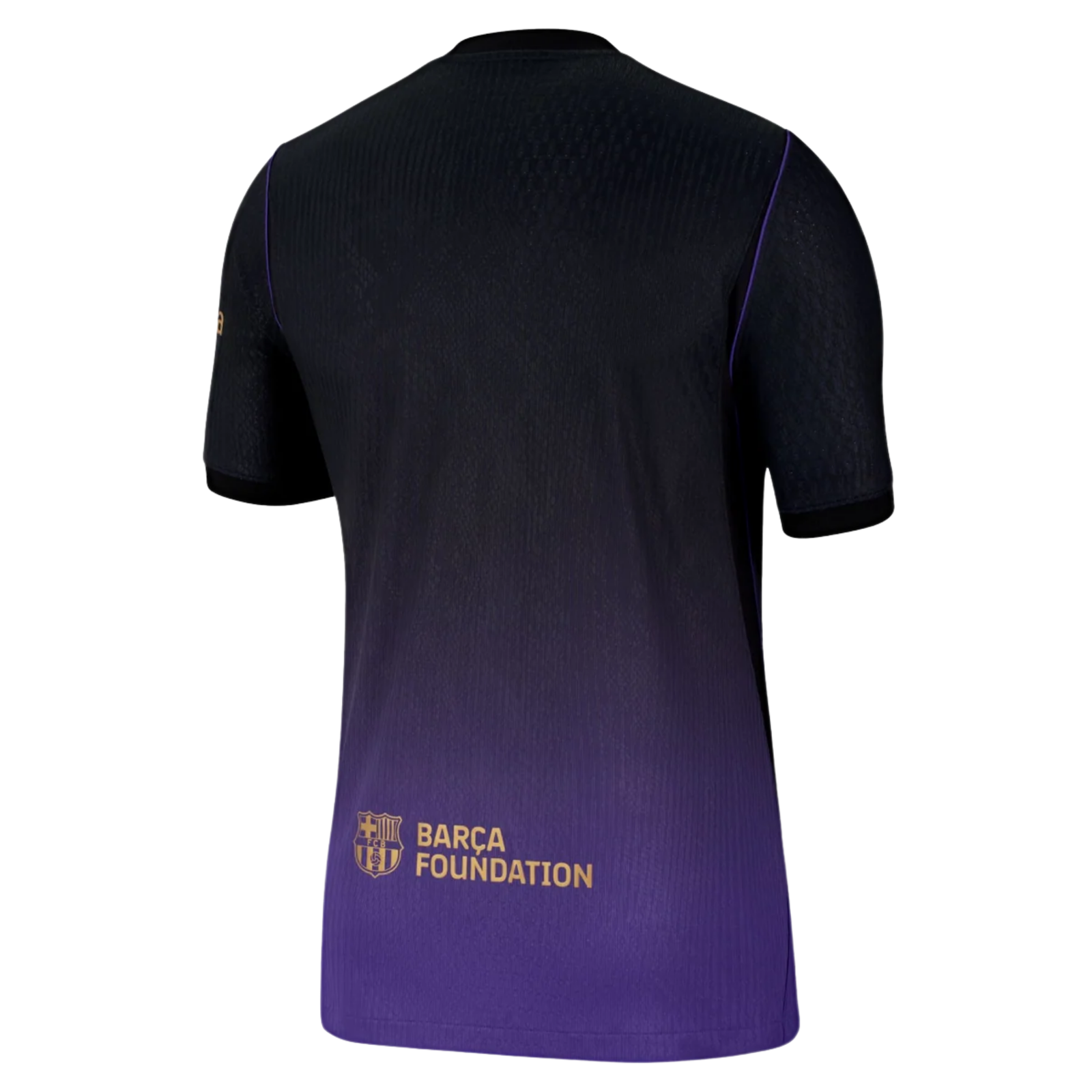 Nike Youth FC Barcelona 26/27 Match Authentic Away Jersey (Purple/Metallic Gold)