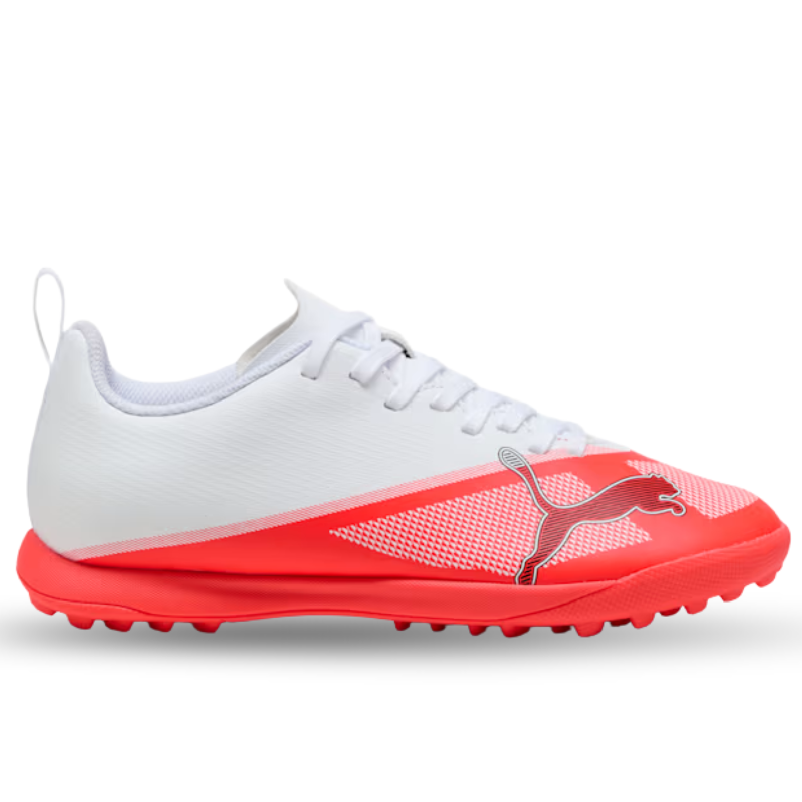 Puma Jr. Ultra 7 Play Turf Soccer Shoes (White/Pink)