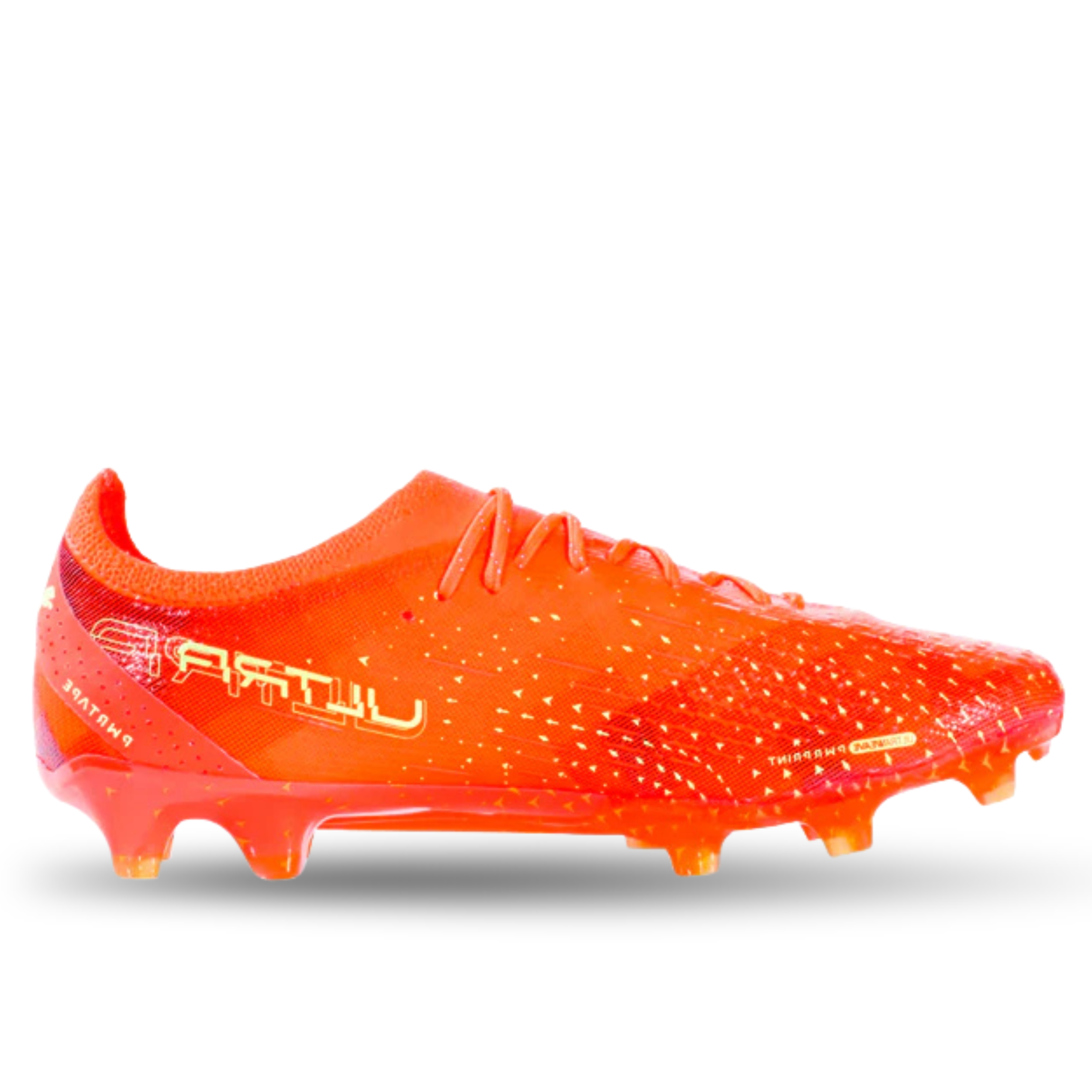 Puma Ultra Ultimate FG/AG Soccer Cleats (Coral/Fizzy Light/Black)