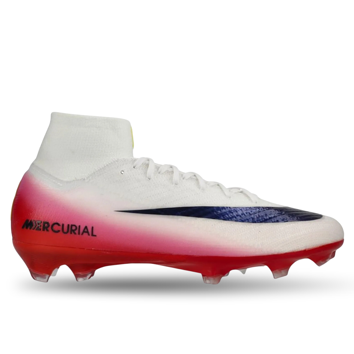 Nike Zoom Superfly 10 LV8 Elite Firm Ground Soccer Cleats (University Red/Dark Obsidian)