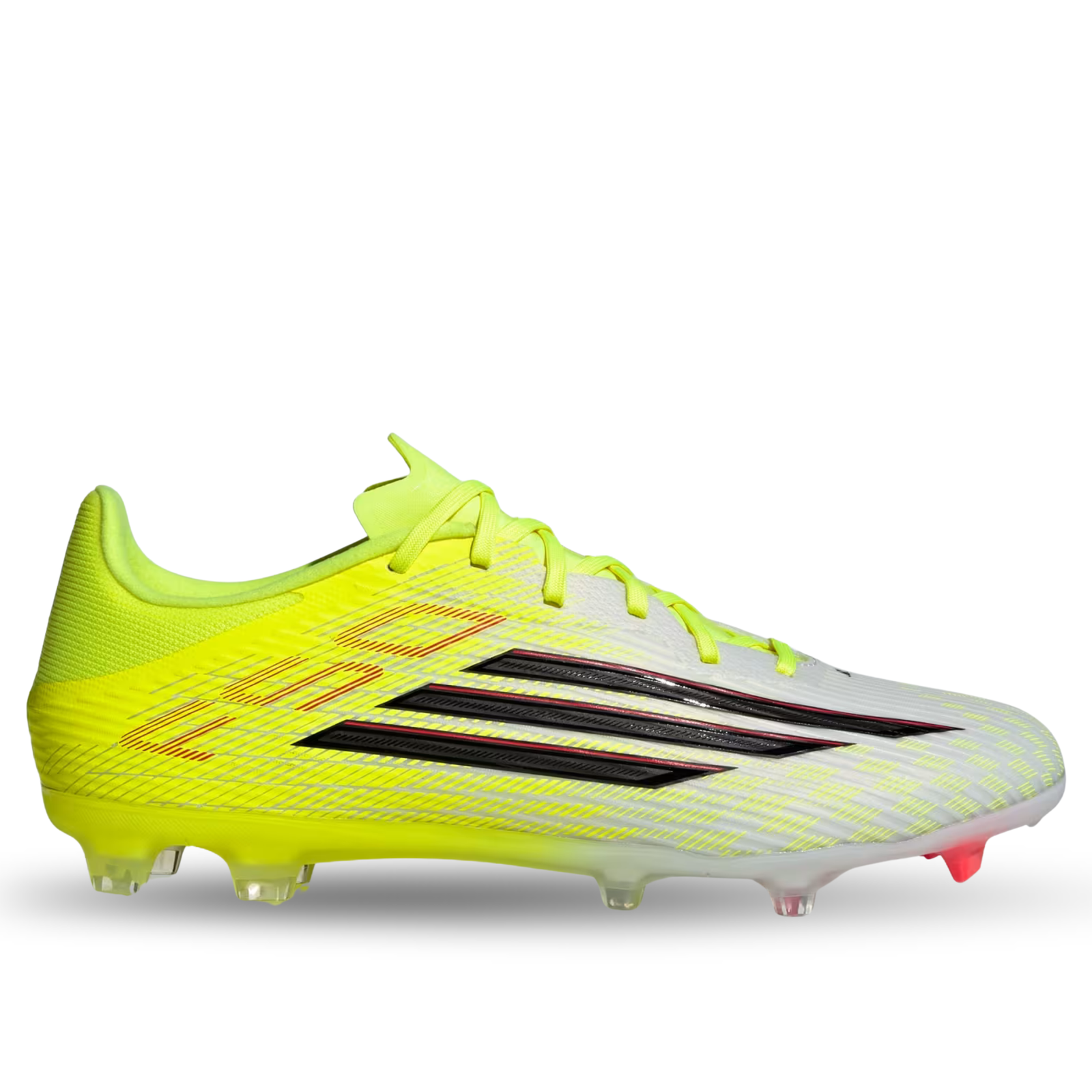 adidas F50 League FG/MG Soccer Cleats (Team Solar Yellow/Black)